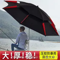 在飛比找蝦皮商城精選優惠-野餐傘 防風釣魚傘 休閒遮陽傘 遮陽釣魚傘 釣魚傘大號戶外遮