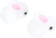 UPKOCH 1pair Plush Bunny Design Hair Clip for Boy Girl Cute Hair Accessory Comfortable for Everyday Wear Easter Celebrations for Boys Girls