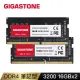 【GIGASTONE 立達】DDR4 3200MHz 32GB 超頻筆記型記憶體 2入組(NB專用/16GBx2)