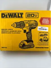 DEWALT DCD771C2 20V MAX 1/2" Compact Drill Driver Kit w/ 2 Batts (1.3 Ah)