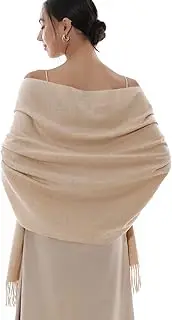 [RIIQIICHY] Womens Winter Scarfs Soft Warm Pashmina Shawls Long Large Wraps Scarfs for Evening Dresses