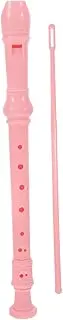 Kisangel 1 Set Soprano Recorder Flute for Beginners Lightweight Wind Instrument with Cleaning Rod for Teens and Stylish Design for