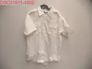 Stain GarrisonCollection Men White DefenseLogisticsAgencyShirt 17.5 718020596266