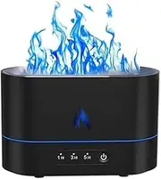 Flame Oil Diffusers - Oil Diffuser with Flame Light,Portable Aroma Diffuser with Waterless Auto Shut-Off and Timmer for Home, Ora-au