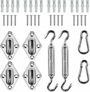 Stainless Steel Hardware Kit For Square / Rectangle Shade Sail