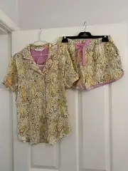 Peter Alexander Ladies Golden Retriever Pyjama Set Small