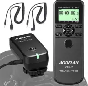 AODELAN Wireless Shutter Camera Remote Control Timer Intervalometer SONY