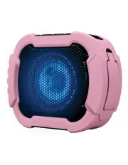 [Ecoxgear] IP67 RGB Colour Music Sync LED Waterproof Speaker in Pink