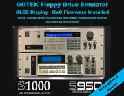 GOTEK Floppy Drive Emulator Special Firmware 4 AKAI MPC-3000 S-1000 S-1100 S-950