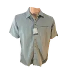 Van Heusen Mens Casual Short Sleeve Shirt - Blue Forever Blu - Small