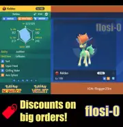 6IV Shiny Keldeo Pokemon Scarlet and Violet