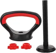 Parliky Adjustable Kettlebell Handle with Stable Base for Versatile Strength Training Comfortable Grip DIY Weight Options for Home Gym Outdoor Workouts for Bodybuilding and Weightlifting