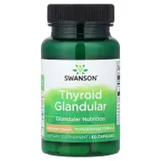 Swanson, Thyroid Glandular, 200 mg, 60 Capsules