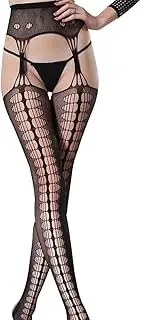 [Love in Leather] CindyLove Open Scale Thigh High Stockings with Garter