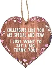 Colleague Appreciation Gifts for Women Farewell Going Away Thank You Gifts for Coworkers Christmas Ornaments Co Worker Leaving Gifts Engraved Work Bestie Retirement Birthday Gifts for Work Friends