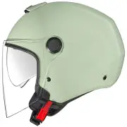 Y.10 Plain Green Jet Helmet