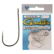 Gamakatsu Siwash Closed Eye Lure Hooks #4 Qty 10