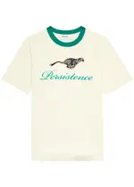 Wales Bonner Persistence Embroidered Cotton T-shirt - Cream S