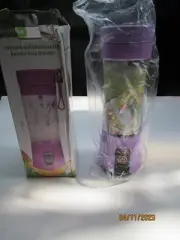 mini portable electric usb juice blender take to go travel office gym 380m