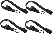 HAPINARY 4pcs Stroller Straps Ratchet Tie-Down Straps for Stroller Handle Attachment