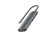Cygnett Unite DeskMate USB-C Hub - Silver