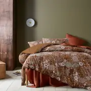 Accessorize Rainbow Garden Washed Cotton Autumn Quilt Cover Set