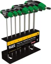 JTH67T Hex Key Set, TORX T-Handle Hex Key Allen Wrench Set with 6-Inch Blades, S