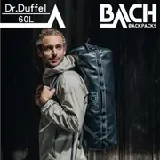 BACH 防潑水旅行袋【黑色】419981-Dr. Expedition Duffel 60