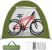 Bike Storage Tent - Waterproof Motorcycle Shed - Reusable Lightweight Bike Storage Tent for Garden, Lawn, Backyard, Patio, Camping