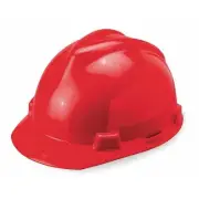 Msa Safety Hard Hat,Type 1, Class E,Pinlock,Red 463947 Msa Safety 463947