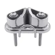 Cleats for 3‑15mm Ropes Cleat Leading Rings Fairlead for Dinghy