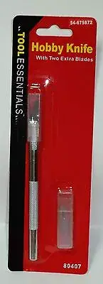 Momentum Brands Tool Essentials HOBBY KNIFE With 2 Extra Blades NIP