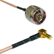 RG316 N MALE to SMB MALE ANGLE Coax RF Cable USA-Ship