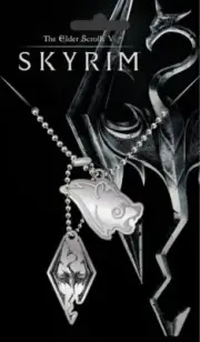 Neck Chain Skyrim The Elder Scrolls V Pendant Playstation 3 XBox 360