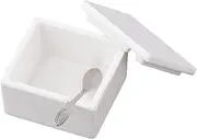 Fukui Craft 80304110 Melamine Condiment Box (Set Purchase) White Gloss