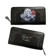 DGA Day of the Dead Marilyn Monroe Eye Candy Pinup Women's Zipper Clutch Wallet