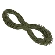 100 Yards Elastic Cord Heavy Stretch String Rope 2.5mm Army Green