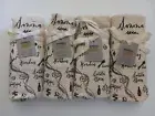 'Mercantile 12' Flour Sack Tea Towels Lint Free Set of 4 Sonoma Wine Country NWT