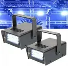 2X Mini DJ Strobe Light Flash Light 24LED Bulb Club Stage Light Party Disco US