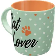 Nostalgic Art Cat Lover 330ml Ceramic Mug Office Tea/Coffee Drink Cup w/ Handle