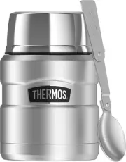 Thermos Stainless King Vacuum Insulated Food Jar, 470ml, Steel