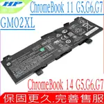 HP GM02XL 電池 CHROMEBOOK 11 G5 11 G6 11 G7 HSTNN-DB7X 14 G5