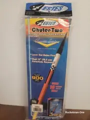 Estes Chuter-Two Model Rocket – OOP, Dual-Parachute Recovery System - 18mm Power