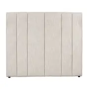 Soho Double Bedhead - Off White Linen