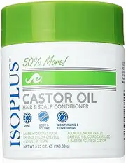 Isoplus Castor Oil Hair & Scalp Conditioner 5.25 oz (Pack of 2)