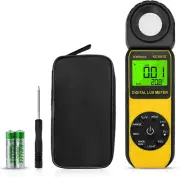 Light Meter Foot Candle Lumen Tester, Digital Luxometro Measure Lighting Lumino