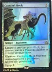 Captain's Hook - Foil MINT - Buy a Box Promo - Rivals of Ixalan