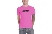 Billie Eilish Unisex Adult Blohsh Racer Logo T-Shirt (Pink) - UTRO6567
