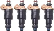 4-Piece Automotive Fuel Injector, 8944494840, Compatible for Pickup 90-95 2.6L
