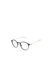 Montblanc Eyewear Round Frame Glasses 49 White